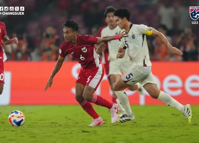 Trận bán kết giữa U23 Indonesia và U23 Thái Lan diễn ra vào tối 25/7/2025